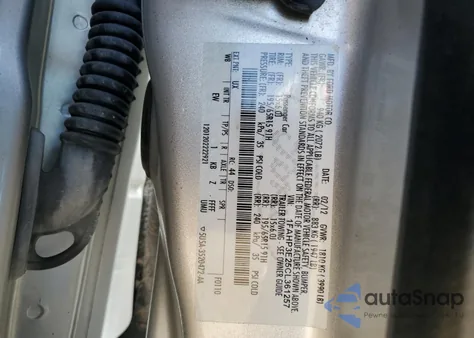 2012 Ford Focus S z USA, uszkodzony, nr VIN 1FAHP3E25CL361257